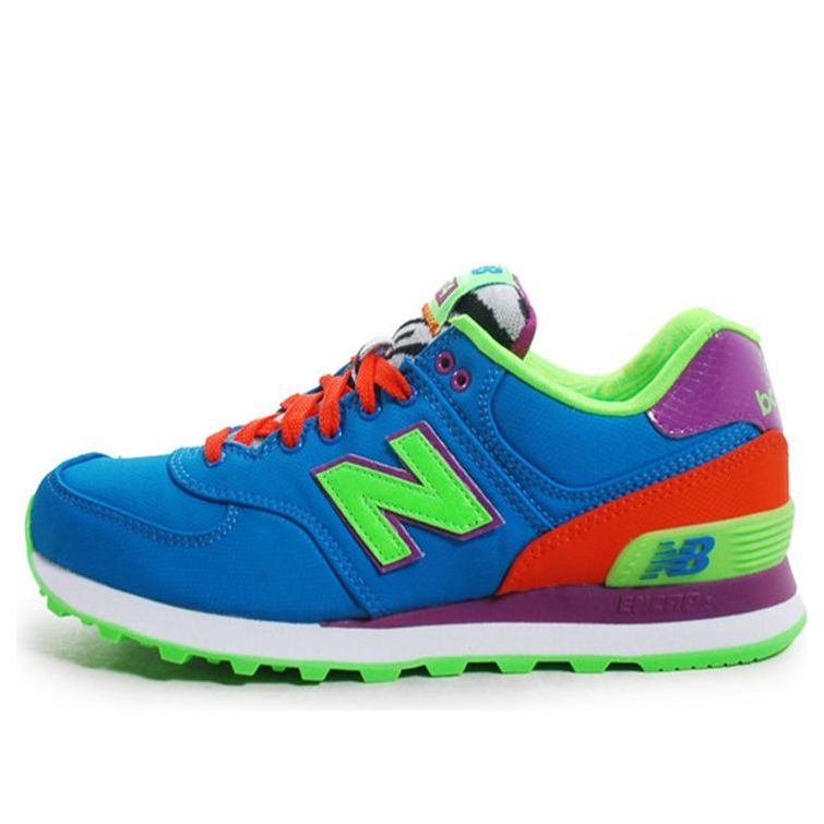 (WMNS) New Balance 574 Low Cut Blue/Green WL574BP