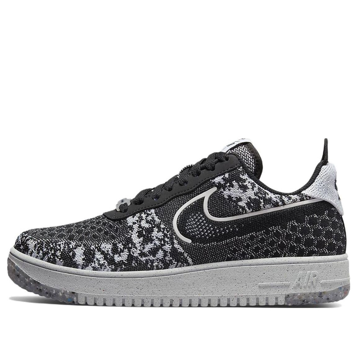 Nike Air Force 1 Crater Flyknit Next Nature 'Black White' DM0590-001