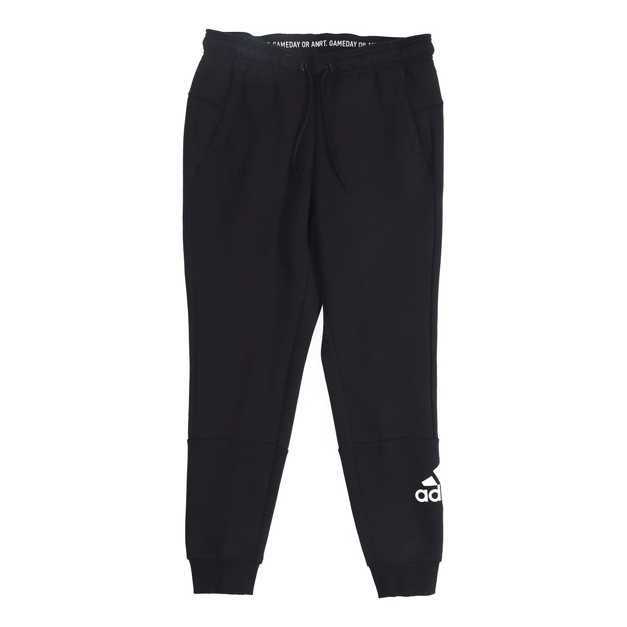 (WMNS) adidas W MH BOS Pant Fleece Lined Knit Long Pants Black EB3806
