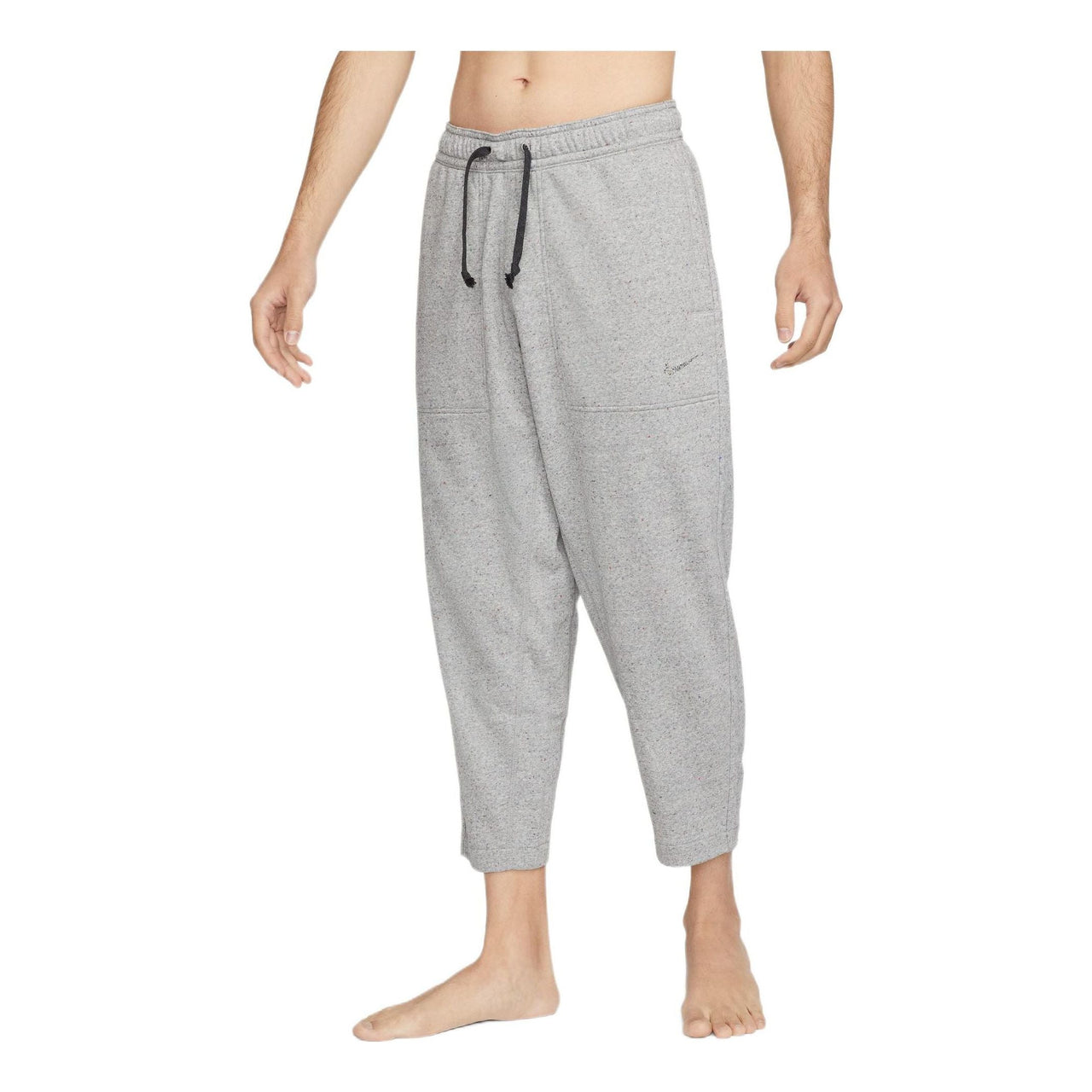 Men's Nike Solid Color Logo Printing Drawstring Lacing Big Pocket Sports Pants/Trousers/Joggers Gray DQ6684-010