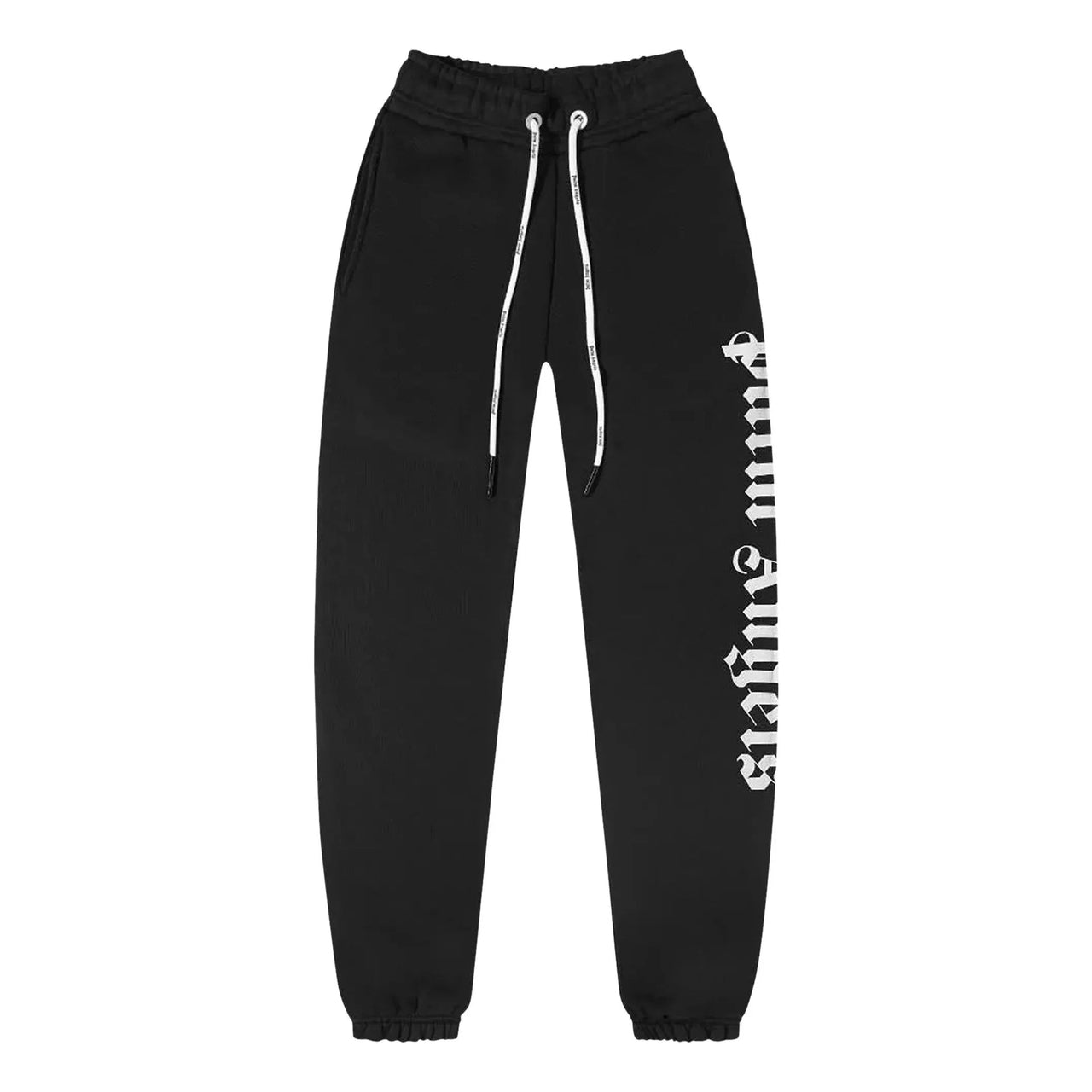 Palm Angels SS22 Side Logo Sweatpants 'Black White' PMCH010C99FLE0011001