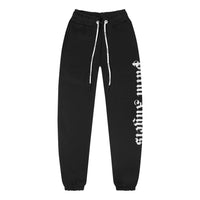 Palm Angels SS22 Side Logo Sweatpants 'Black White' PMCH010C99FLE0011001