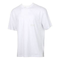 PUMA Casual Sports Solid Color Breathable Short Sleeve White 598523-02