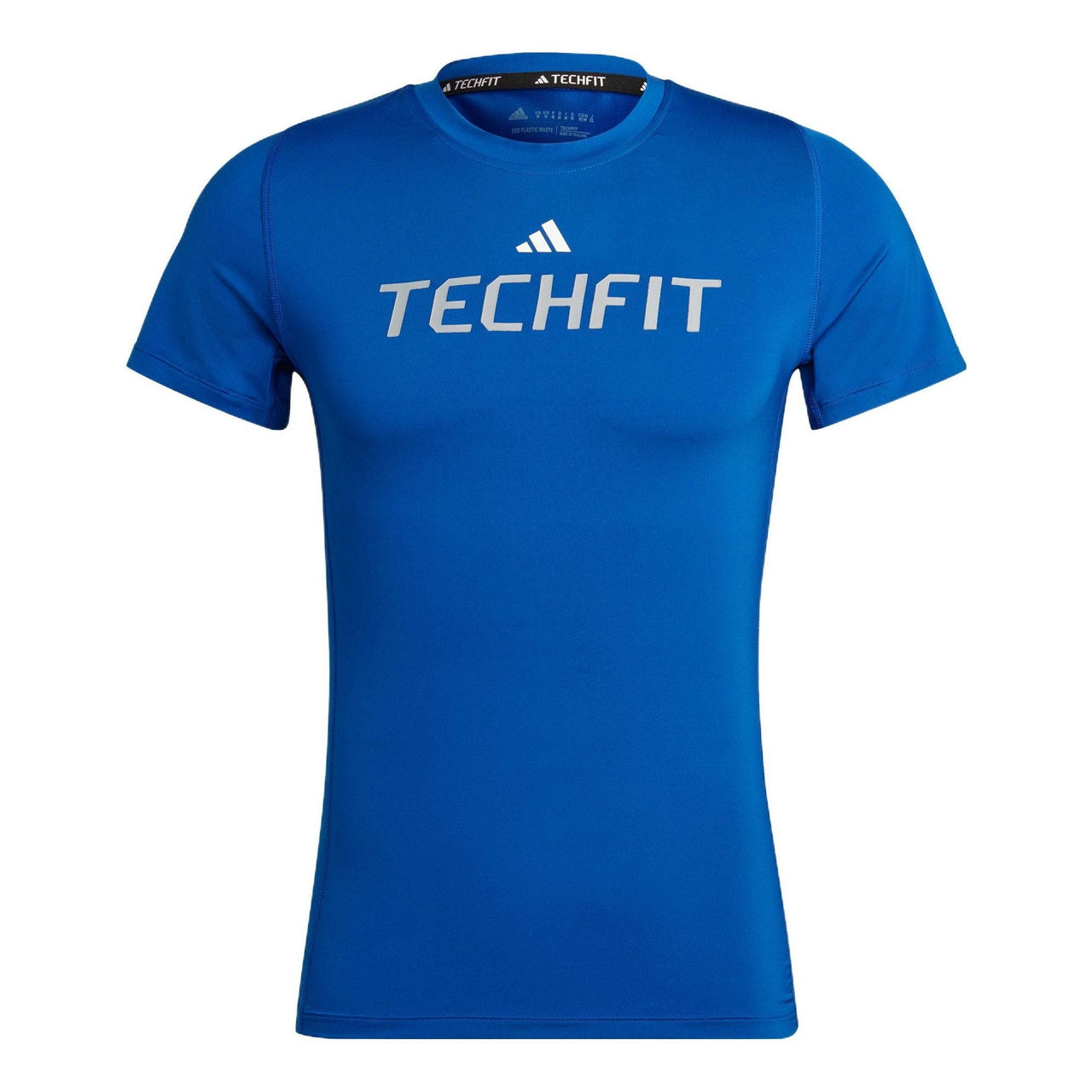 Men's adidas Logo Alphabet Printing Round Neck Short Sleeve Royal Blue T-Shirt HZ9683