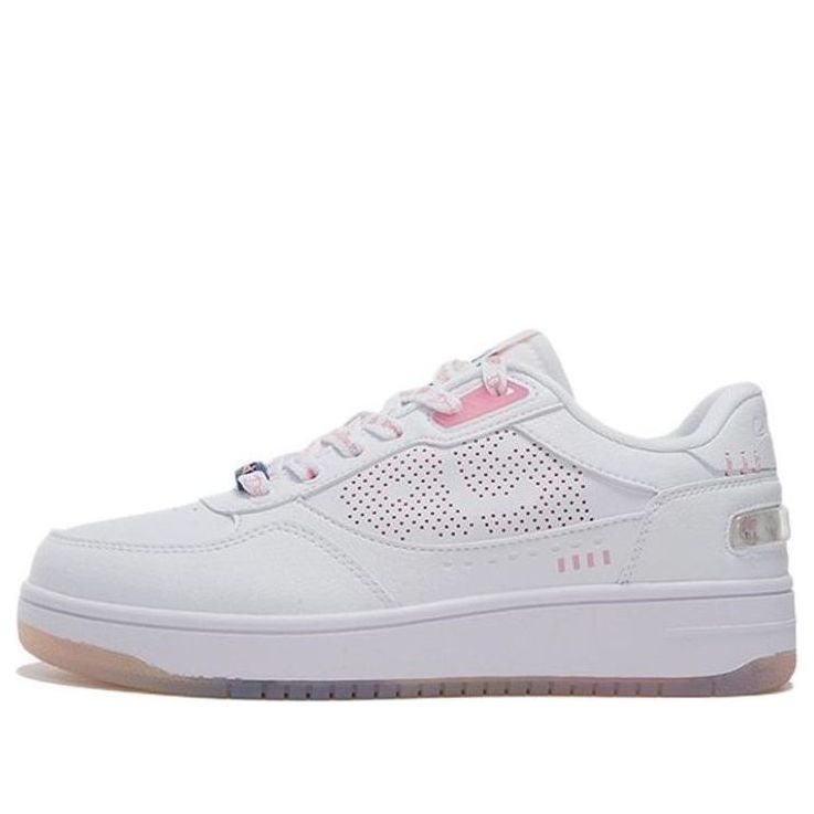 (WMNS) Li-Ning Classic Skateboarding x Disney 'White Pink Daisy' AGCS146-3