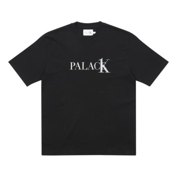 Palace x Calvin Klein Logo-Print T-shirt 'Black' 40317UC-UB1