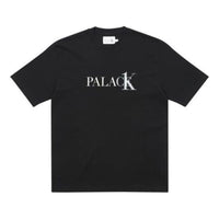 Palace x Calvin Klein Logo-Print T-shirt 'Black' 40317UC-UB1