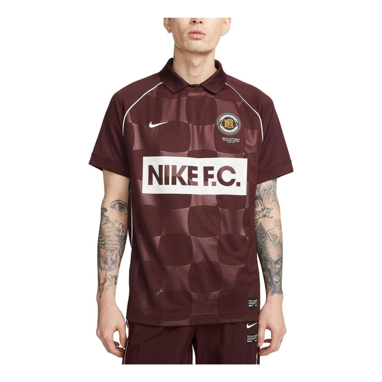 Nike FC Dri-FIT WC Jersey 'Burgundy' DQ5046-652