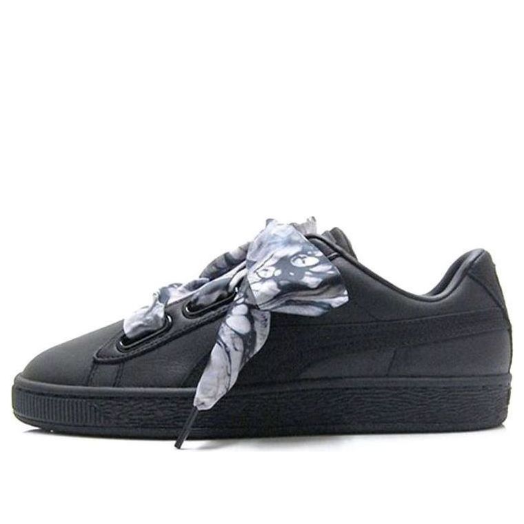(WMNS) PUMA Basket Heart Mimicry 'Black' 367028-02