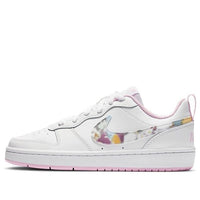 (GS) Nike Court Borough Low 2 SE 'Floral Swoosh' CK5426-100