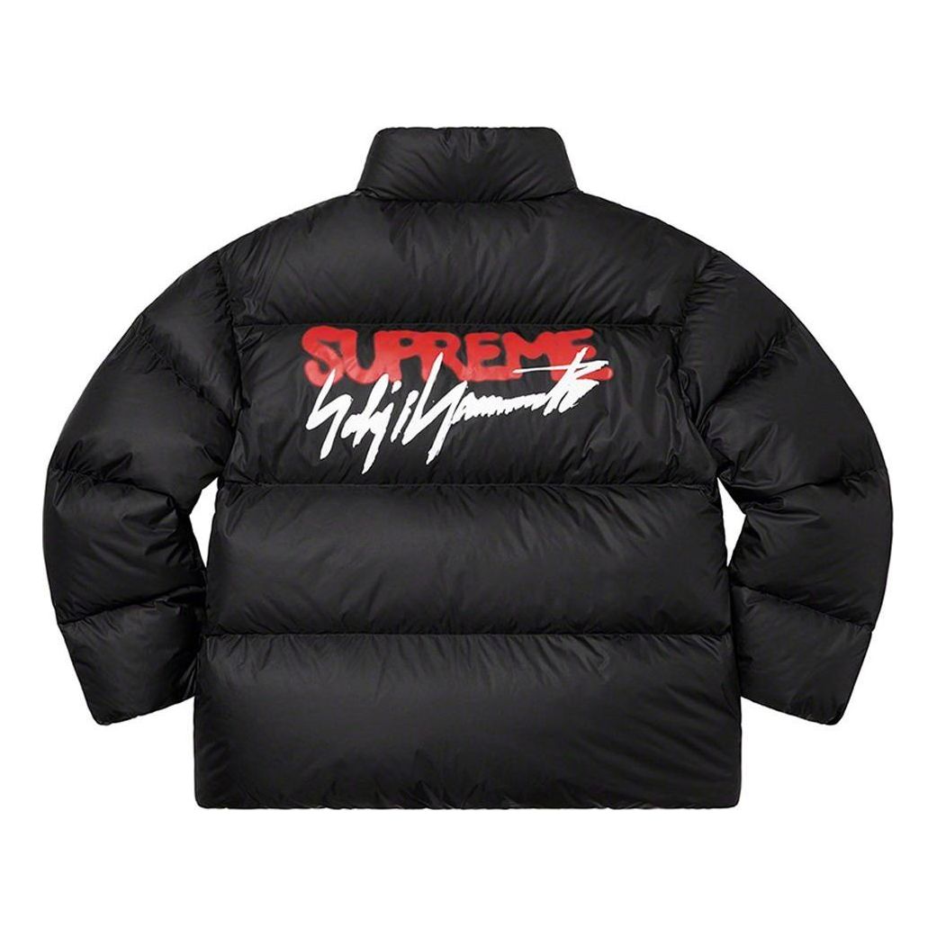 Supreme x Yohji Yamamoto Down Jacket 'Black White Red' SUP-FW20-100