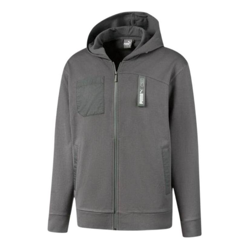 PUMA Nu-tility Logo Jacket 'Grey' 582699-44