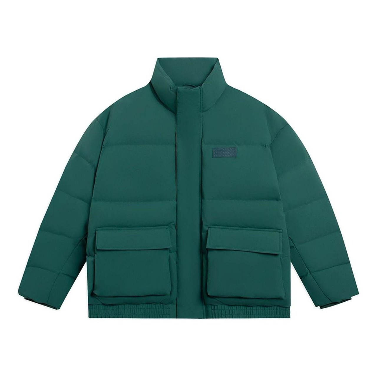 Li-Ning Logo Down Jacket 'Green' AYMS387-4