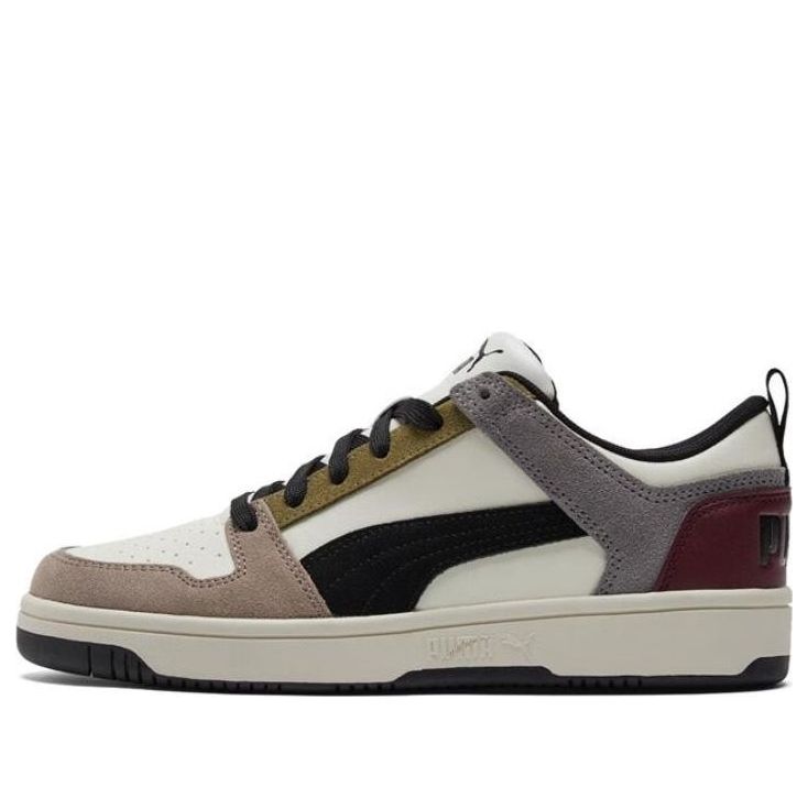 PUMA Rebound Layup Lo sd 'Black White Brown' 370539-07