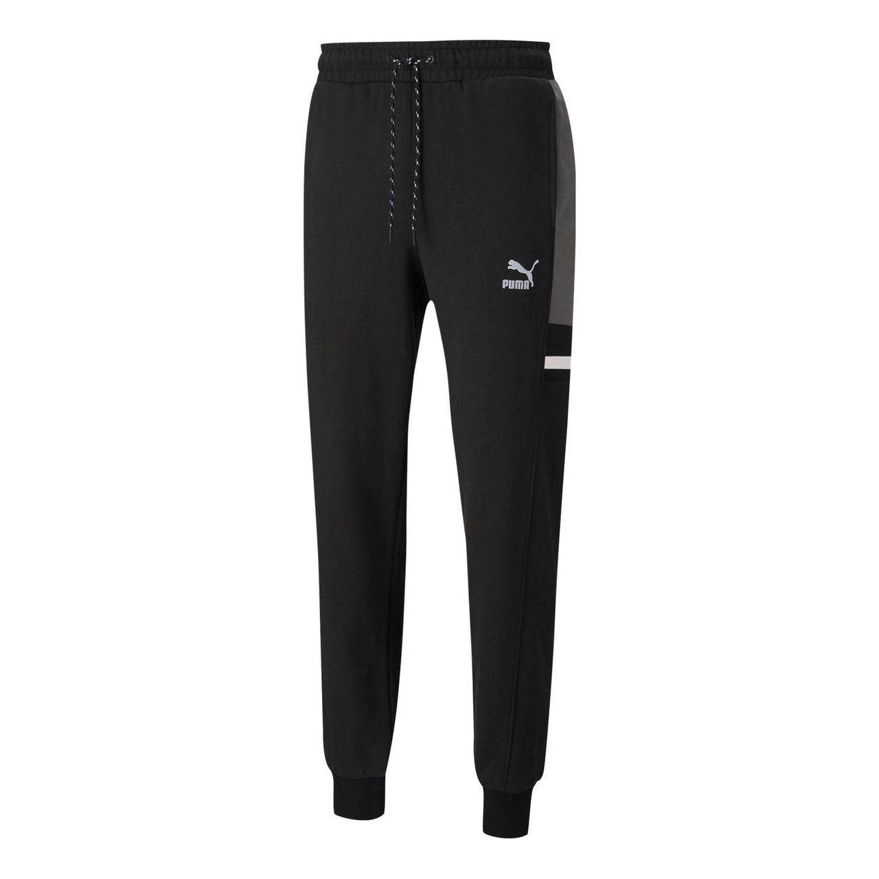 PUMA Logo Tape Pants 'Black' 533206-01