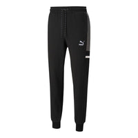 PUMA Logo Tape Pants 'Black' 533206-01