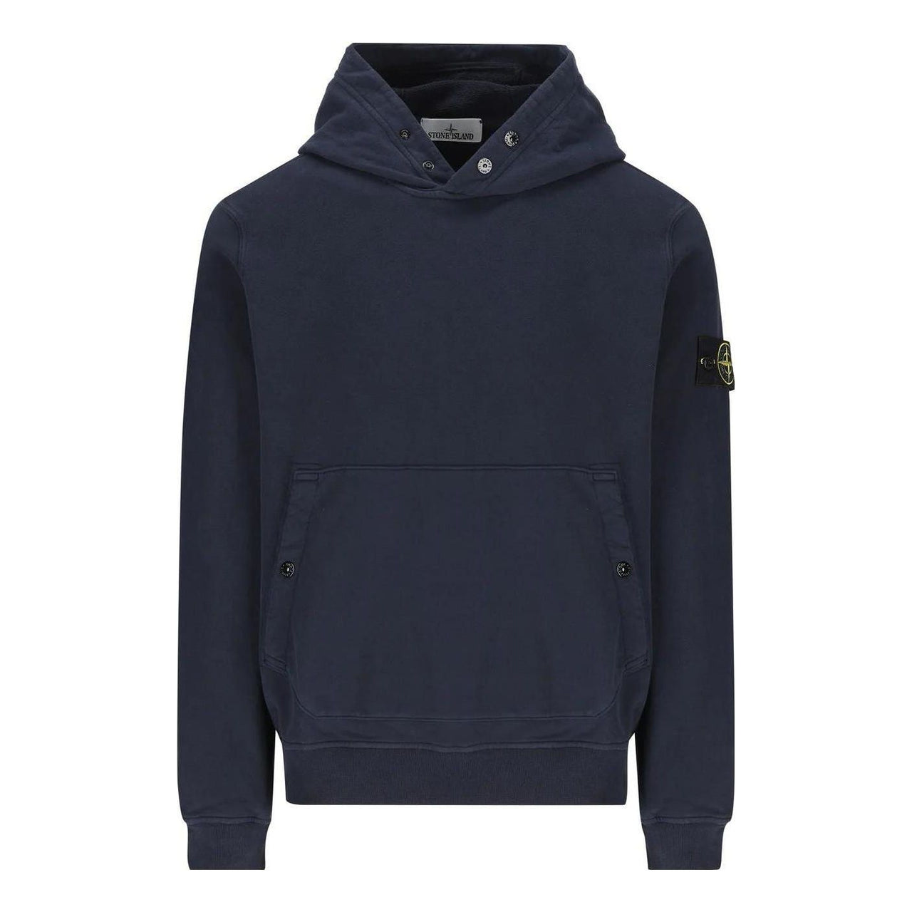 STONE ISLAND Cotton Hoodie 'Navy' 791561720-V0020