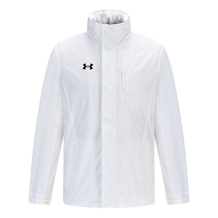 Under Armour Training Shuttle Hooded Jacket 'White Black' 21600409-100