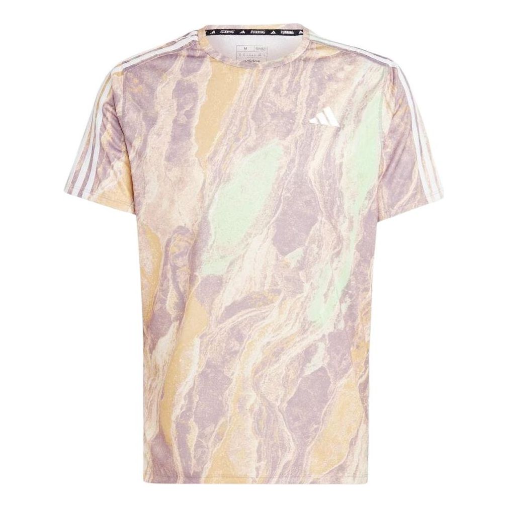 adidas Move for the Planet AirChill T-shirt Asia Sizing 'Pink Multi' IN2985