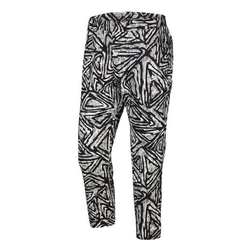 Men's Nike SB Printed Skate Pants Printing Skateboard Long Pants/Trousers Black White CI5839-010