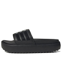 (WMNS) adidas Adilette Platform Slide 'Triple Black' HQ6179