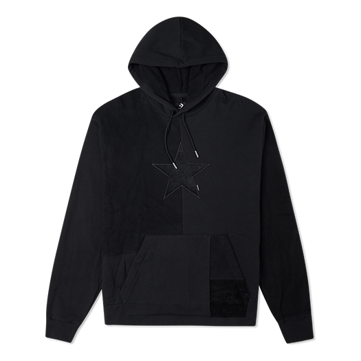Converse Star Hoodie 'Black' 10023517-A03