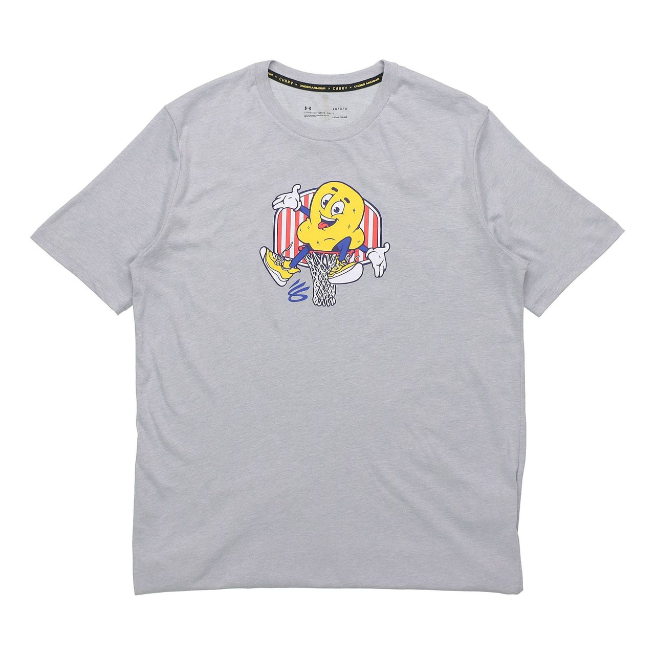 Under Armour Curry Popcorn Short Sleeve Men's Grey 1362001-012