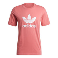 adidas originals Trefoil Logo Short-Sleeve Men's Red GP1022