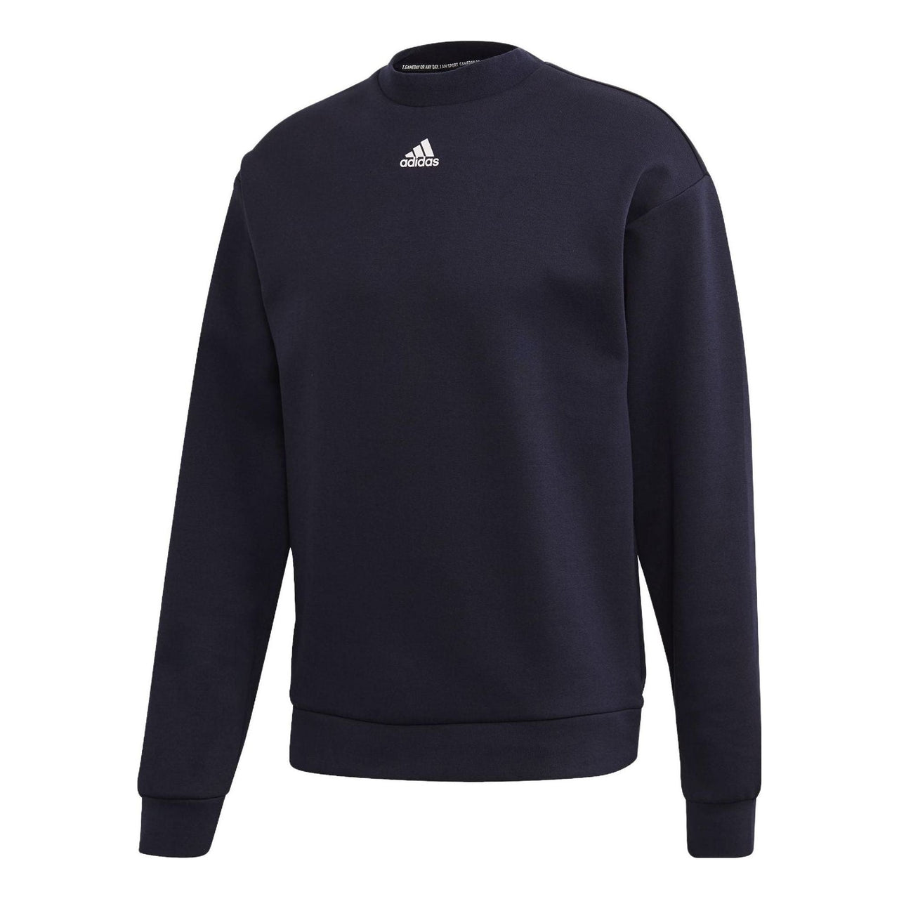 adidas Must Haves Long Sleeve Sweatshirt 'Navy' FI7952