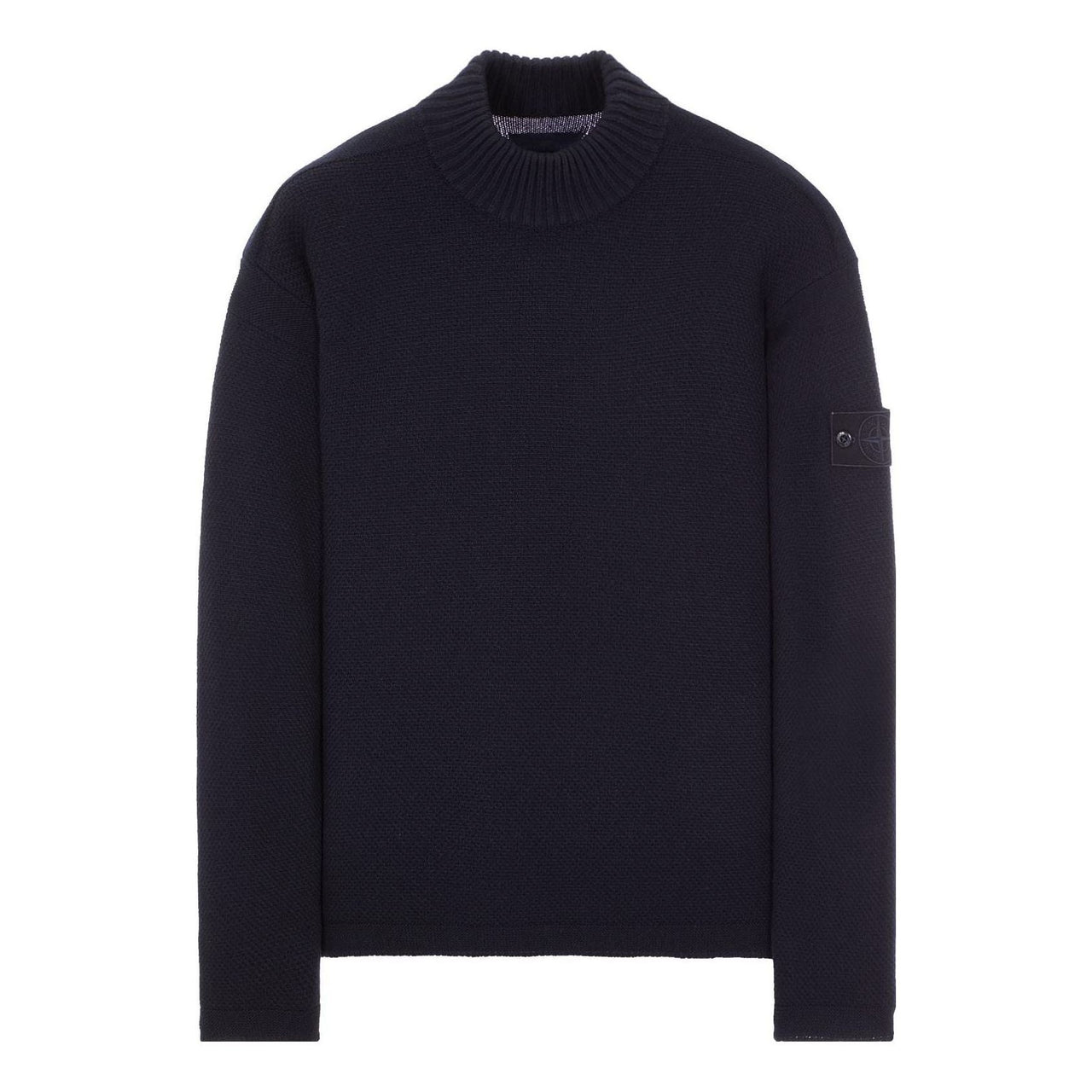 STONE ISLAND Wool Turtleneck Sweater 'Black' 7915558FA-V0020