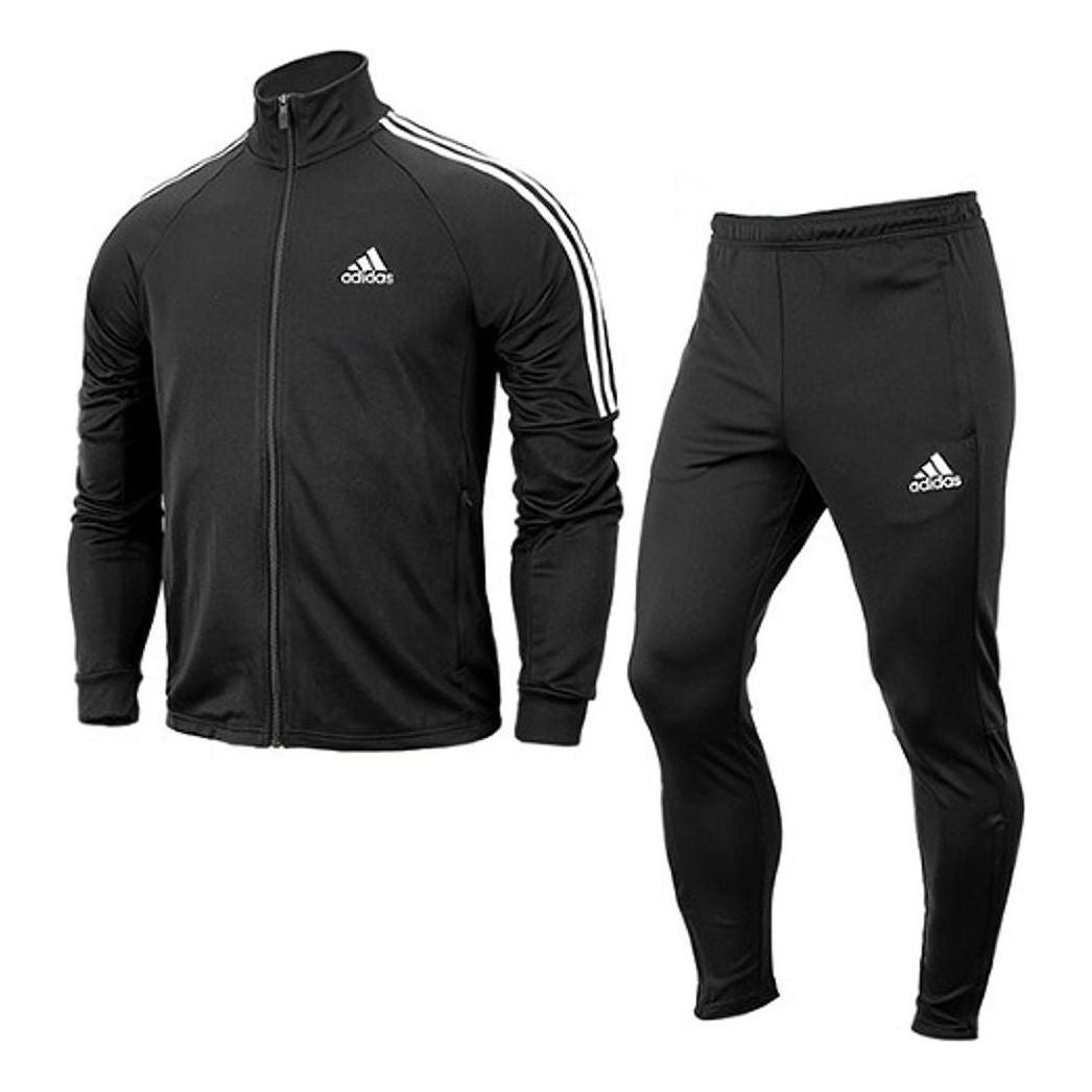 adidas AEROREADY Sereno Cut 3-Stripes Track Suit Asia Sizing 'Black' H28922