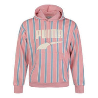 PUMA Living Series Downtown PO Graphic Hoody Pink Red 596004-14