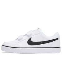 (PS) Nike Capri 3 LTR Leather 'White Black' 579948-106