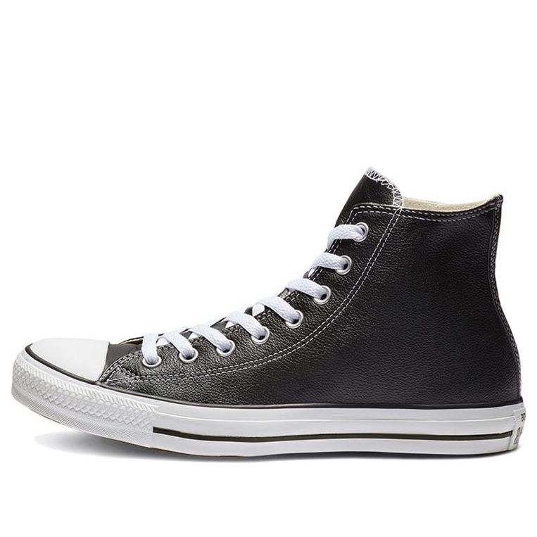 Converse Chuck Taylor All Star Leather Hi 'Black' 132170C