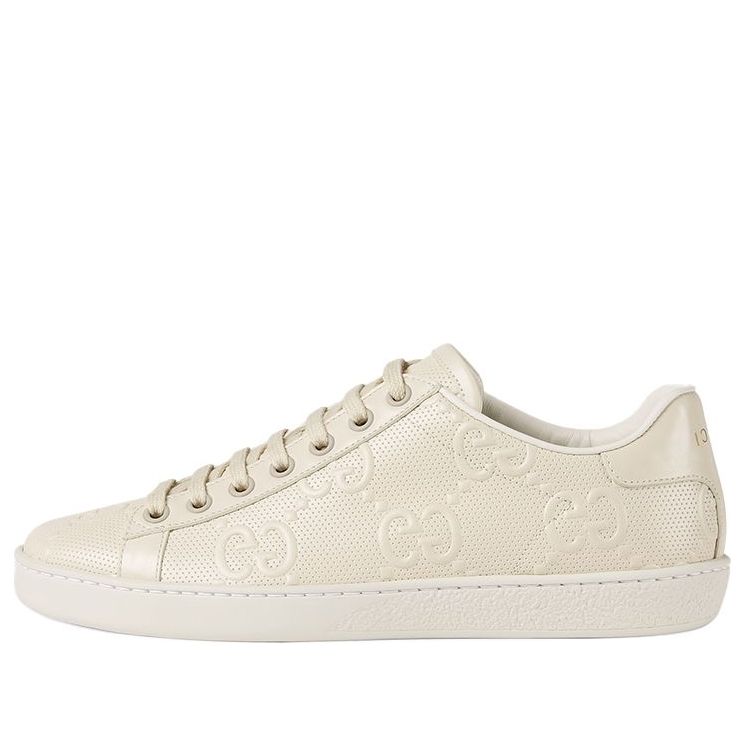 (WMNS) Gucci Ace Series GG 'White' 660135-1XK10-9022