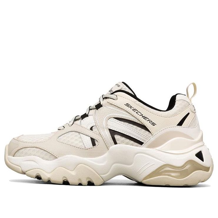 (WMNS) Skechers D'Lites 3.0 Air Low Running Shoes White 149261-OFWT