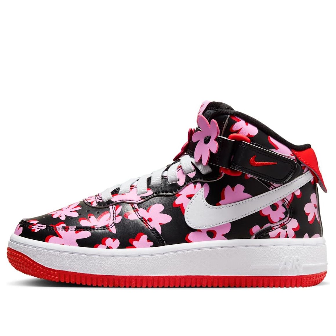 (GS) Nike Air Force 1 Mid EasyOn SE 'Flower Power' FQ3692-001