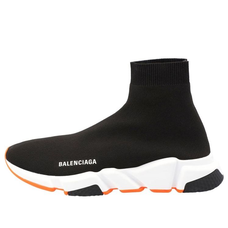 Balenciaga Speed Sneaker 'Black Fluo Orange' 587286W17041917