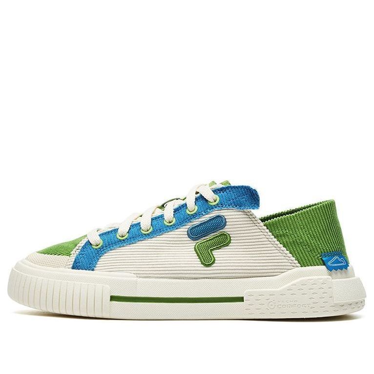 (WMNS) FILA FUSION Wallride DX Skate Shoes 'Green White Blue' T12W242103FPM
