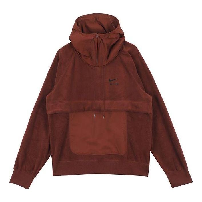 Nike Sportswear Air Winterized Pullover Hoodie 'Brown' DQ4226-217
