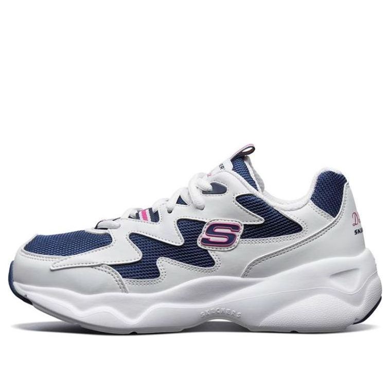 (WMNS) Skechers D'lites Airy 'White Blue Pink' 88888105-WNVP