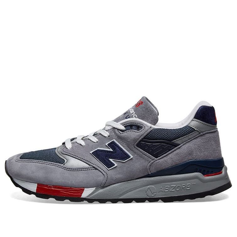 New Balance 998 Made in USA 'Grey Navy Red' M998GNR