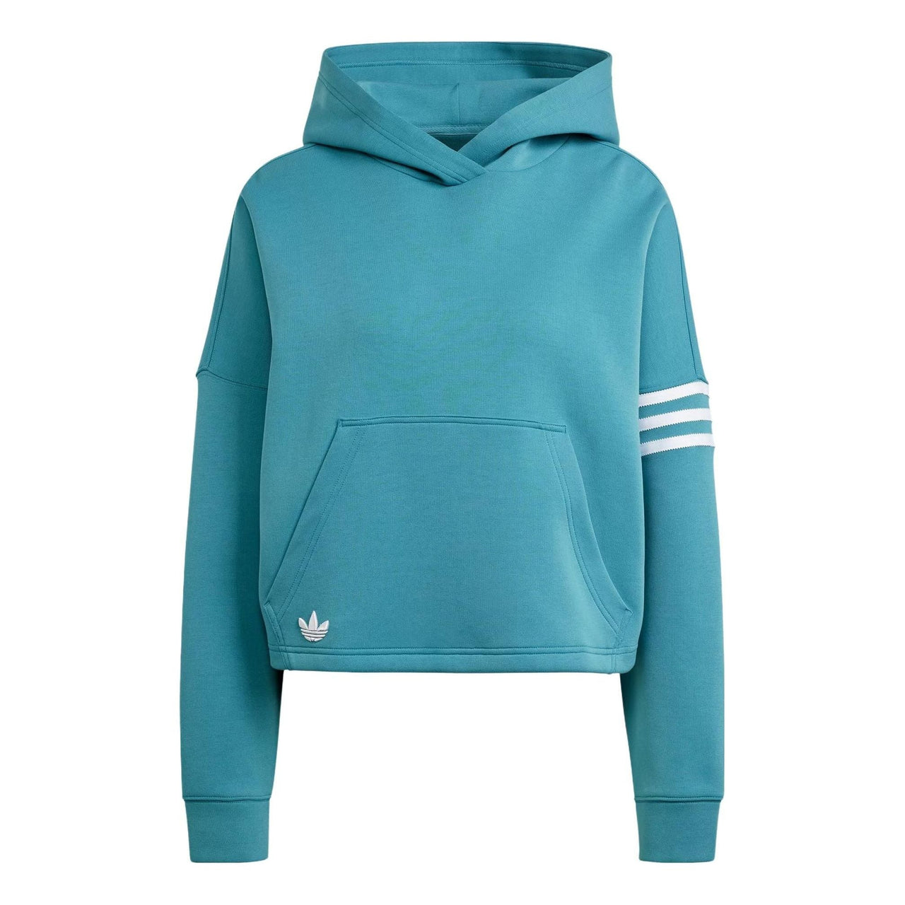 (WMNS) adidas originals Adicolor Neuclassics Hoodie 'Teal' IL6664