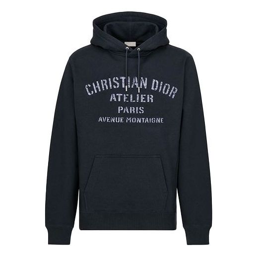 Men's DIOR Casual Alphabet Navy Blue 043J646A0531-C589
