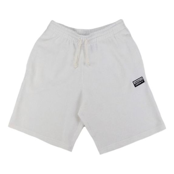 adidas originals Logo Sports Shorts White FM2264