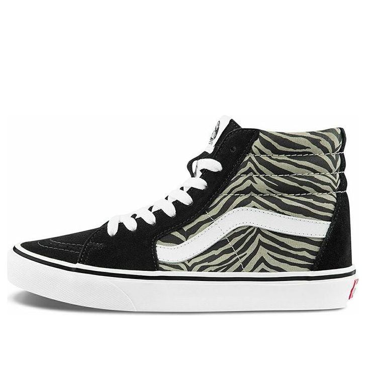 Vans SK8-HI Canvas Sneakers Black/White VN0A32QG9XB