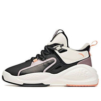 (WMNS) ANTA Overbearing Mid-Top 'Black White Pink' 122048903-4