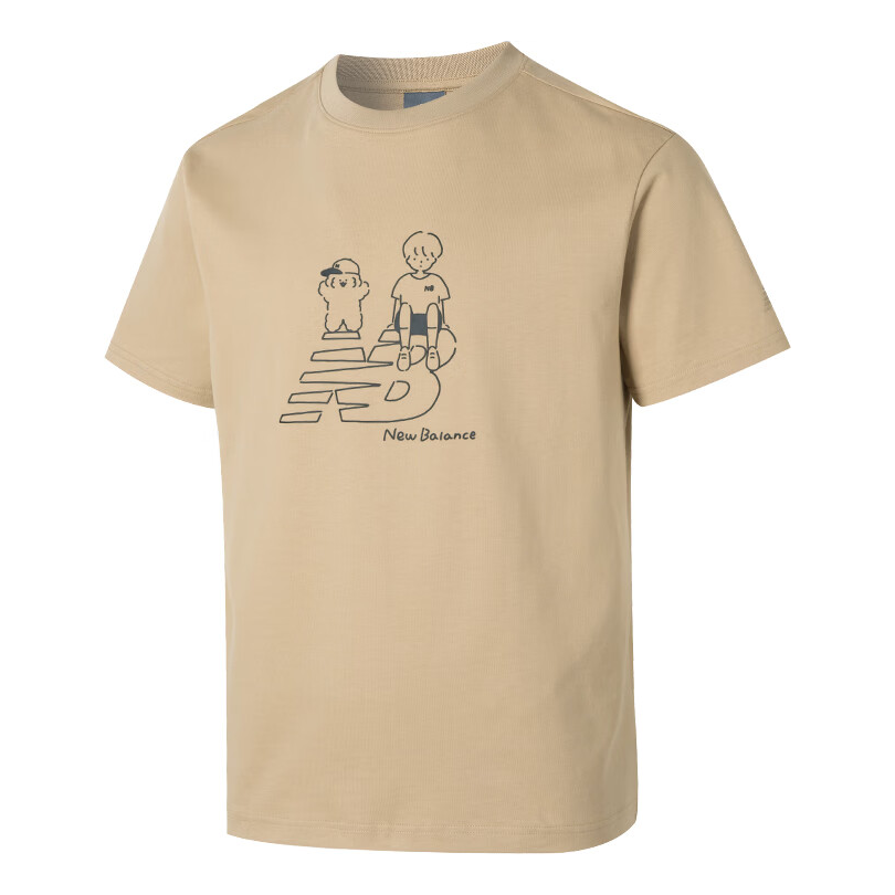 New Balance x Noritake Graphic T-Shirt 'Beige' AMT42337-INC