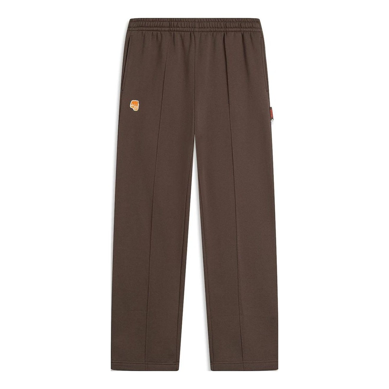 Li-Ning BadFive Logo Fleece Sweatpants 'Brown' AKLT845-1