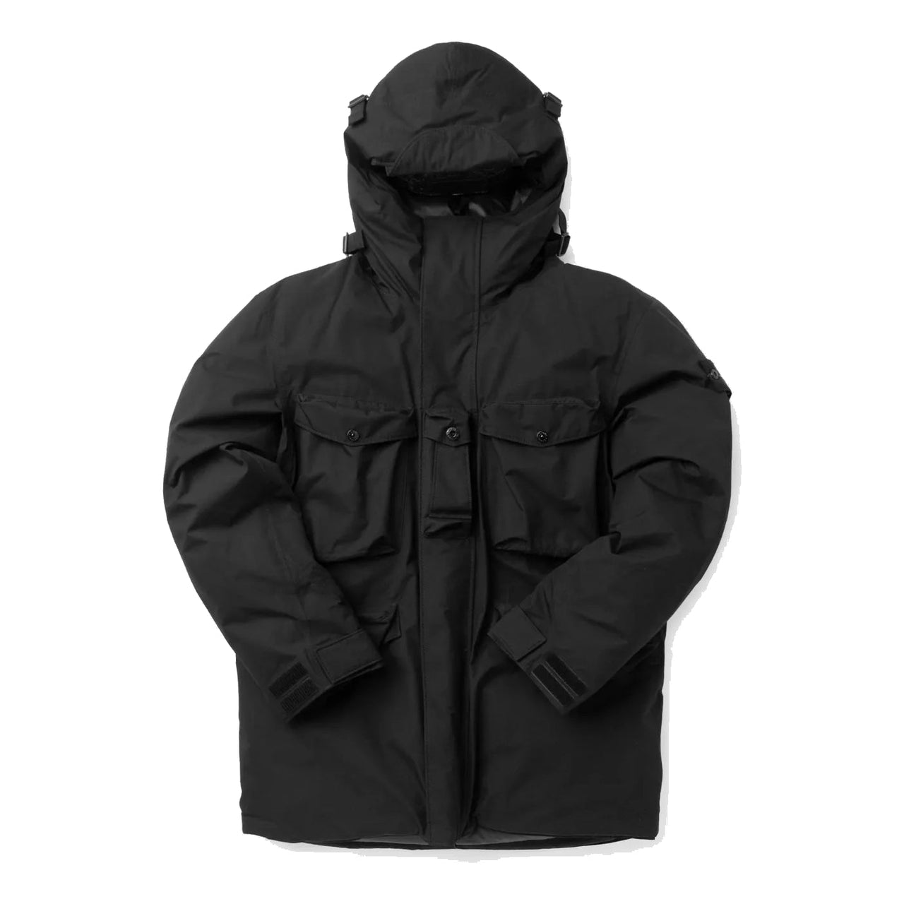 STONE ISLAND Ripstop Gore-tex Con Paclite Product Technology Down Jacket 'Black' 751540330-V0029